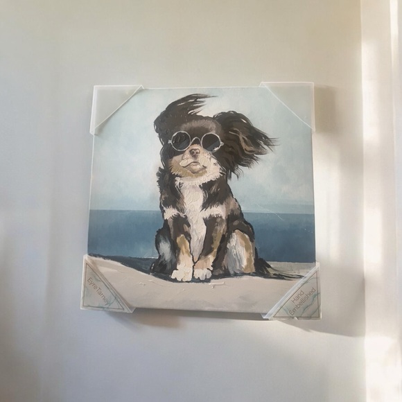 Wall art puppy at the beach - Picture 2 of 2